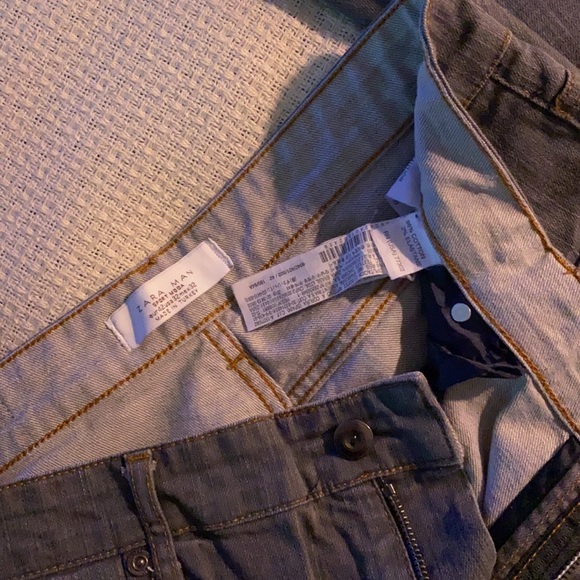 Men's Zara Man Light Grey Jeans W32 x L32 - Picture 5 of 5